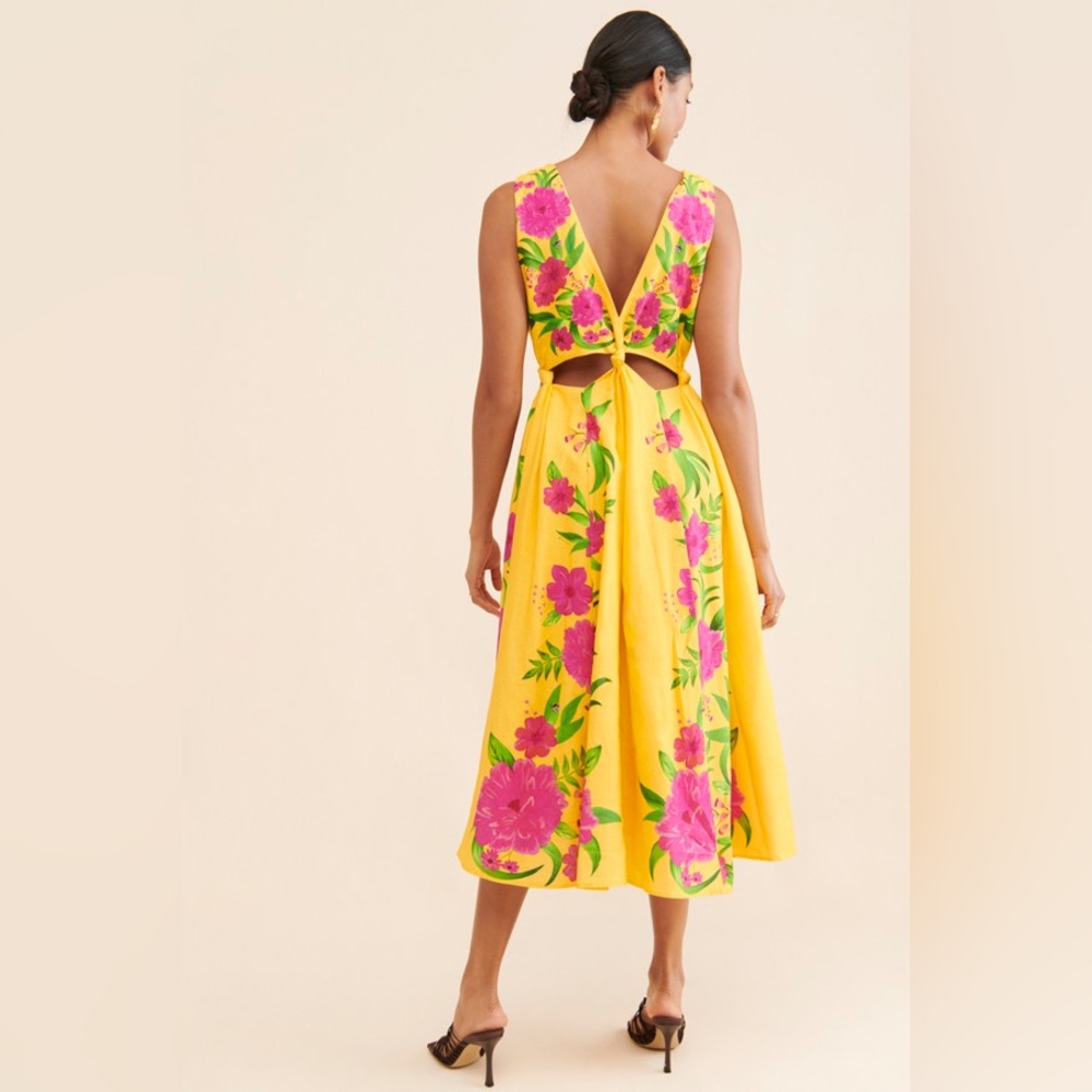 Farm Rio Romantic Garden Dress - Picture 3 of 14